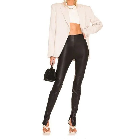 L´ACADEMIE Sara Leather Legging-EE17